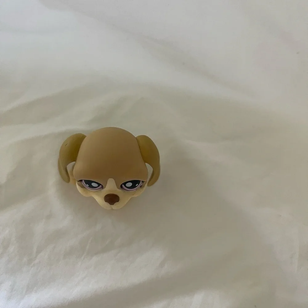 LPS Littlest Pet Shop #1465 Beige Tan Basset Dog